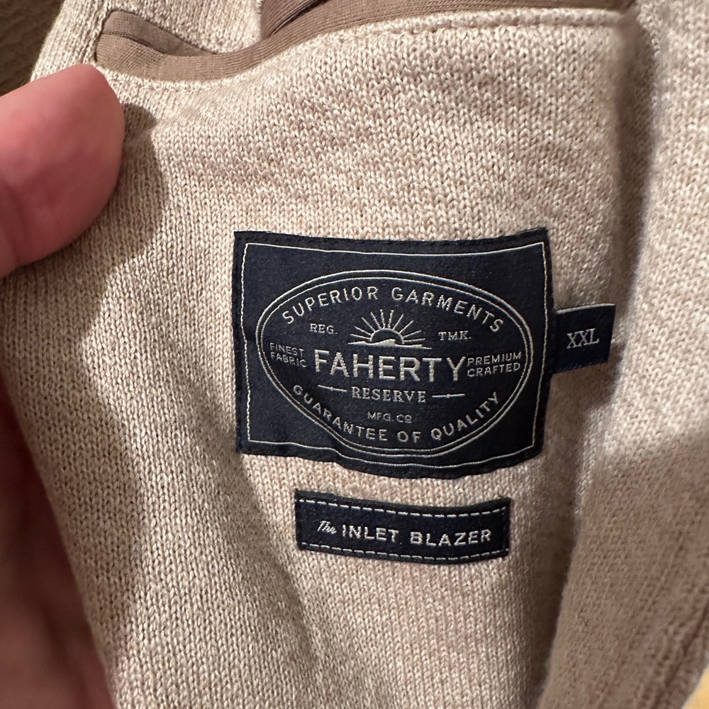 Faherty Inlet Blazer - Picture 3 of 4